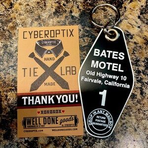 Bates Motel Room 1 Keychain from the movie Psycho